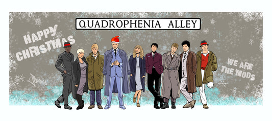 Quadrophenia Alley Exclusive Quadrophenia Cast Christmas Card - Pack 5