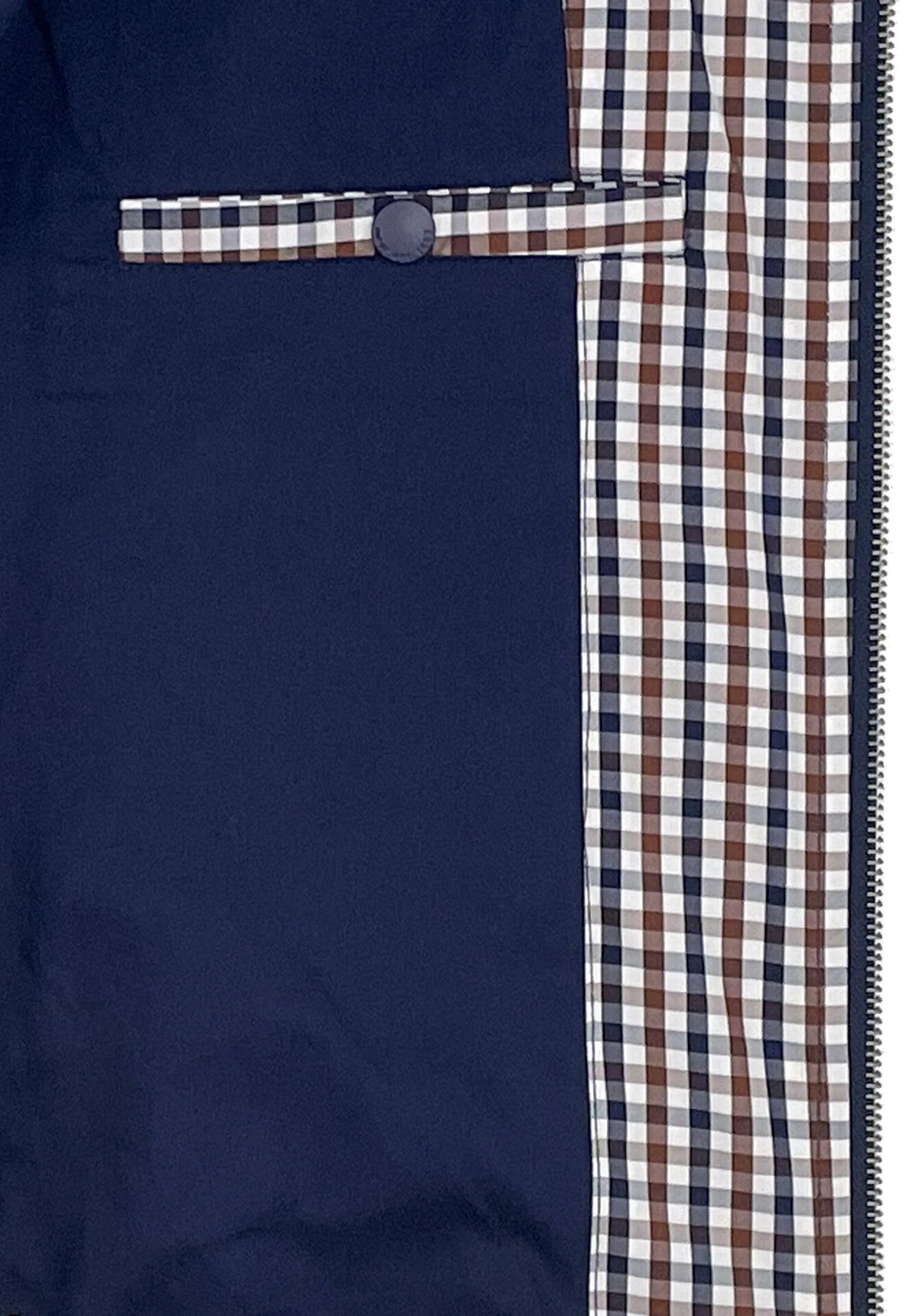 Merc Men's Glenn Gingham Check Technical Jacket Multi