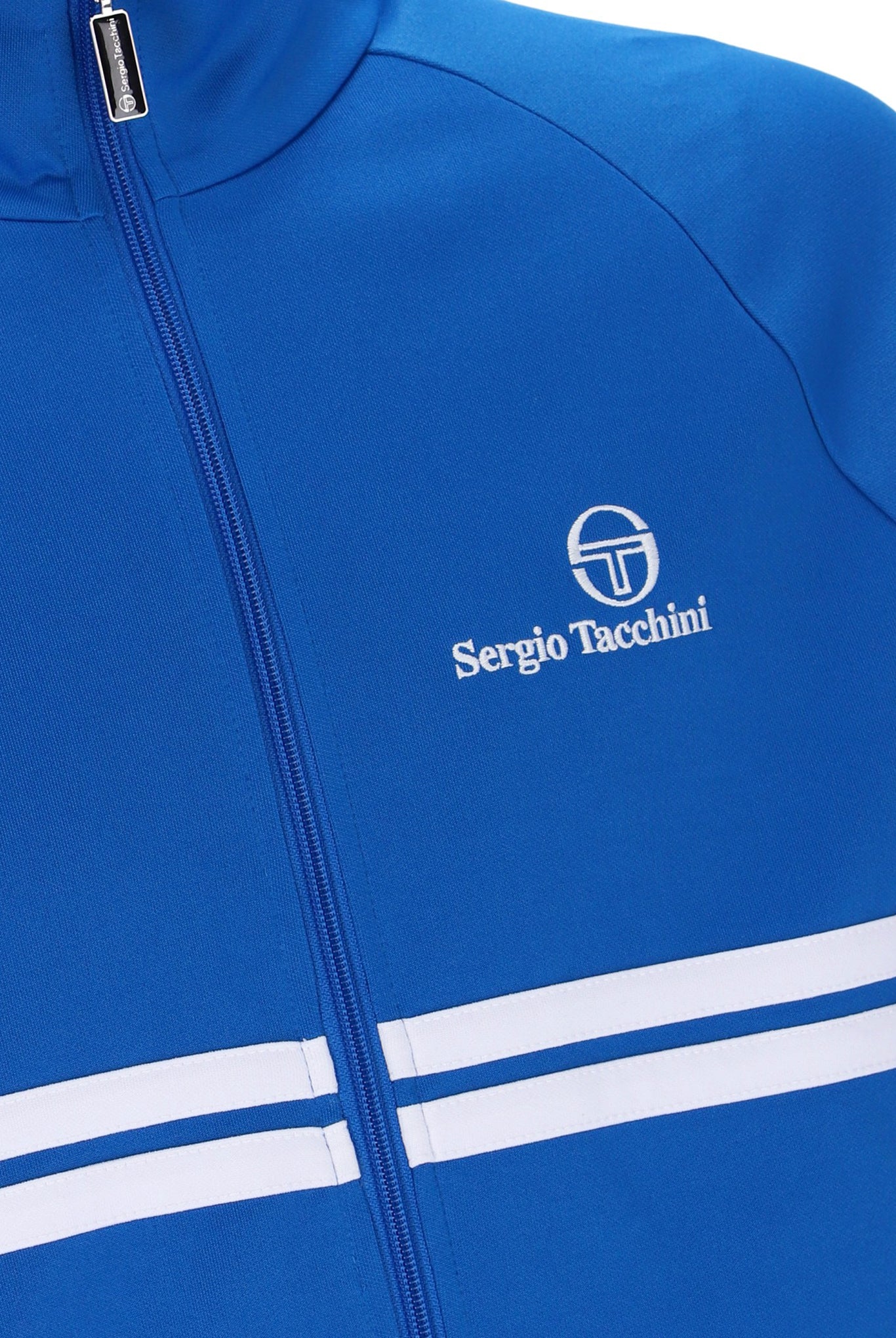Sergio Tacchini Men's Dallas Track Top Princess Blue / White / Maritime Blue