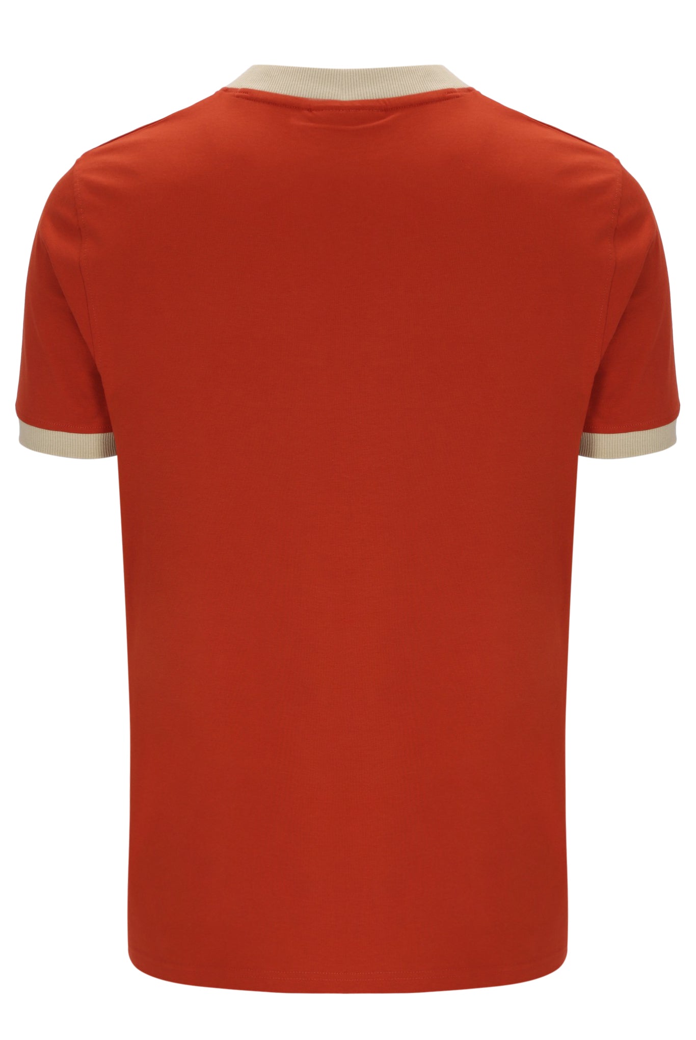 Sergio Tacchini Men's STM14565 Supermac Short Sleeve T Shirt Rooibos Tea / Mojave Desert / Gardenia