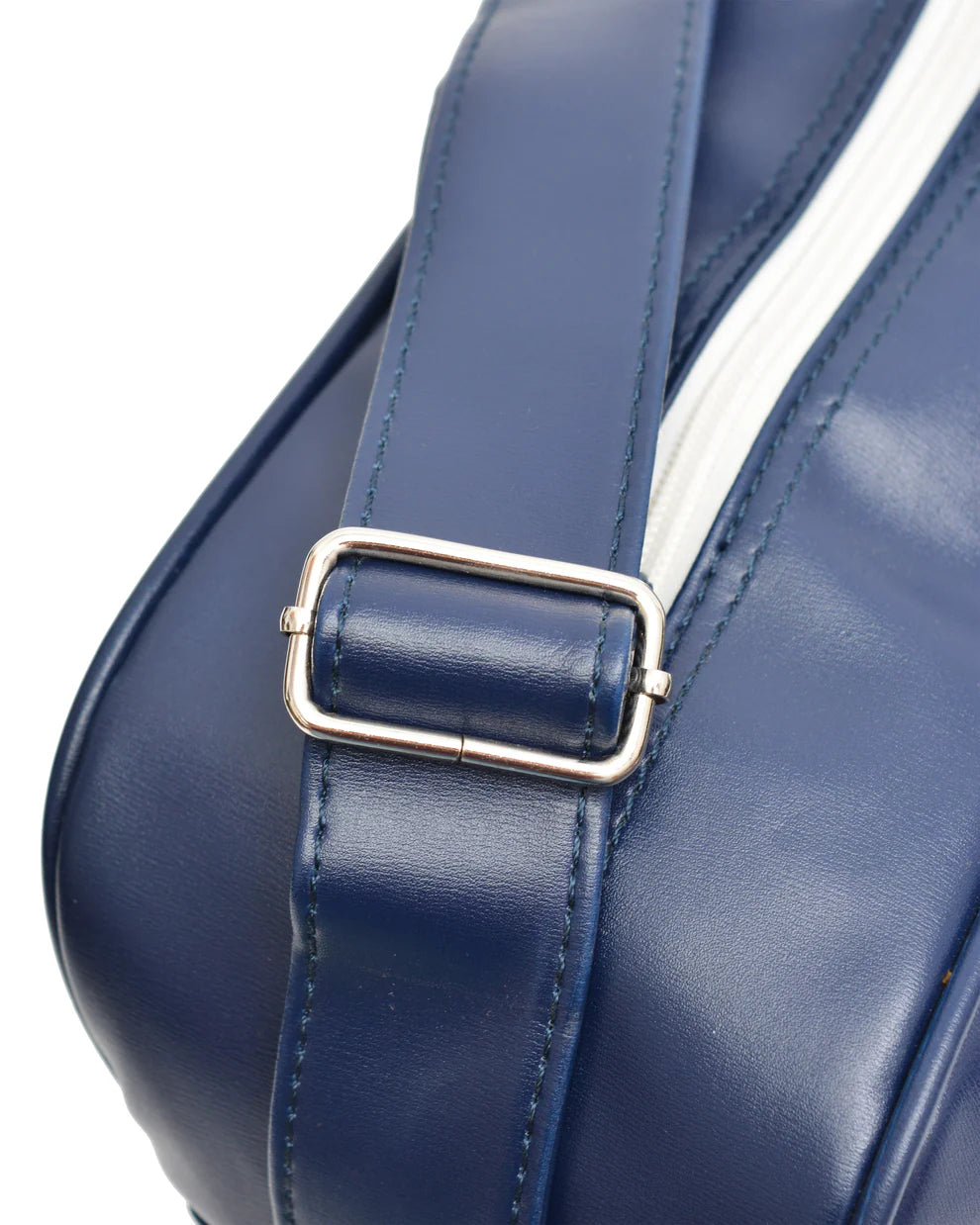 Lambretta Men's T20076 Racing Stripe Flight Bag White