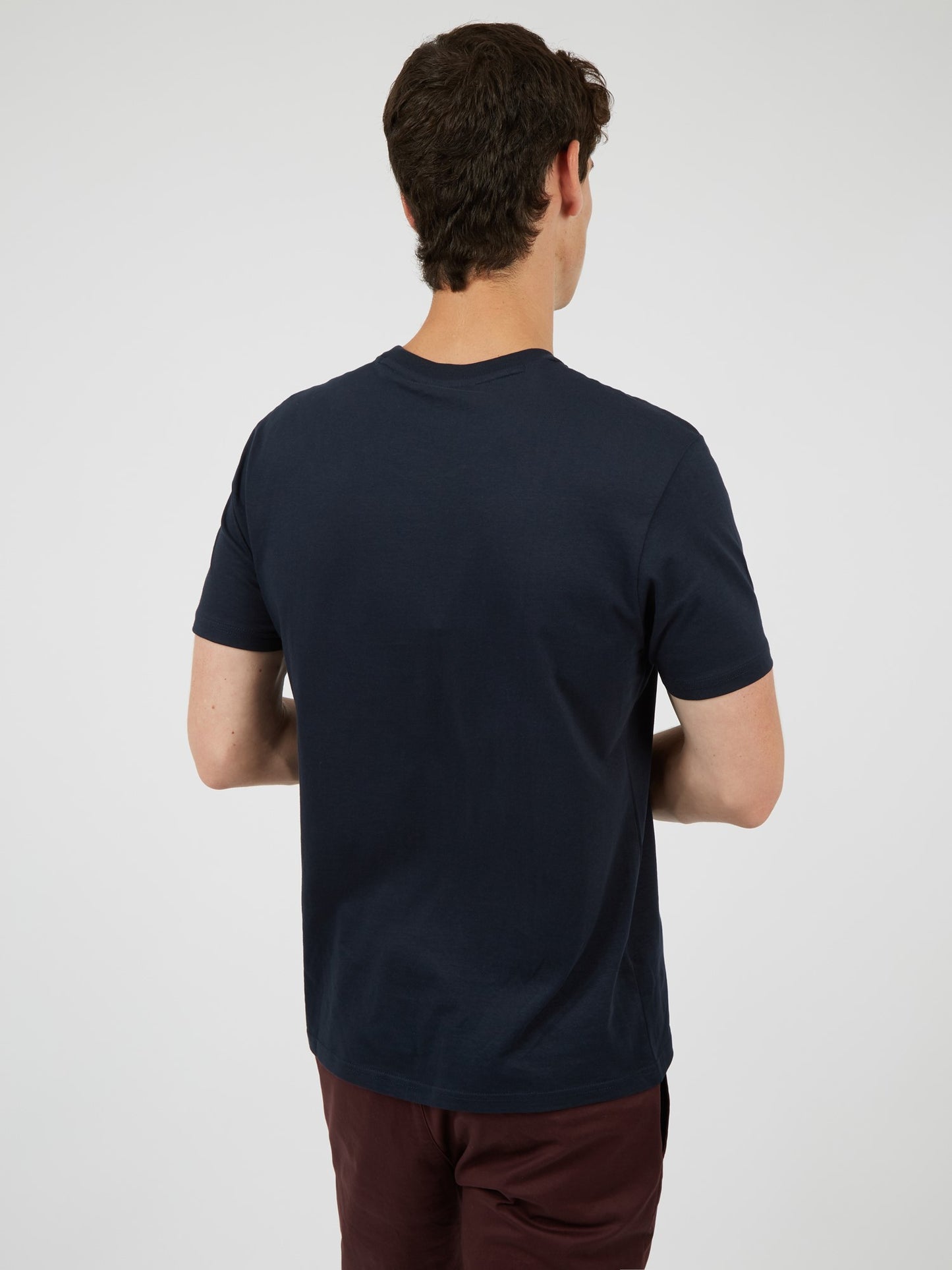 Ben Sherman Men's 0059326 SS Signature Pocket T-Shirt Dark Navy