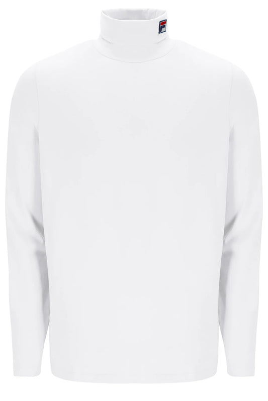 Fila Vintage Men's 19th Roll Neck Jumper White