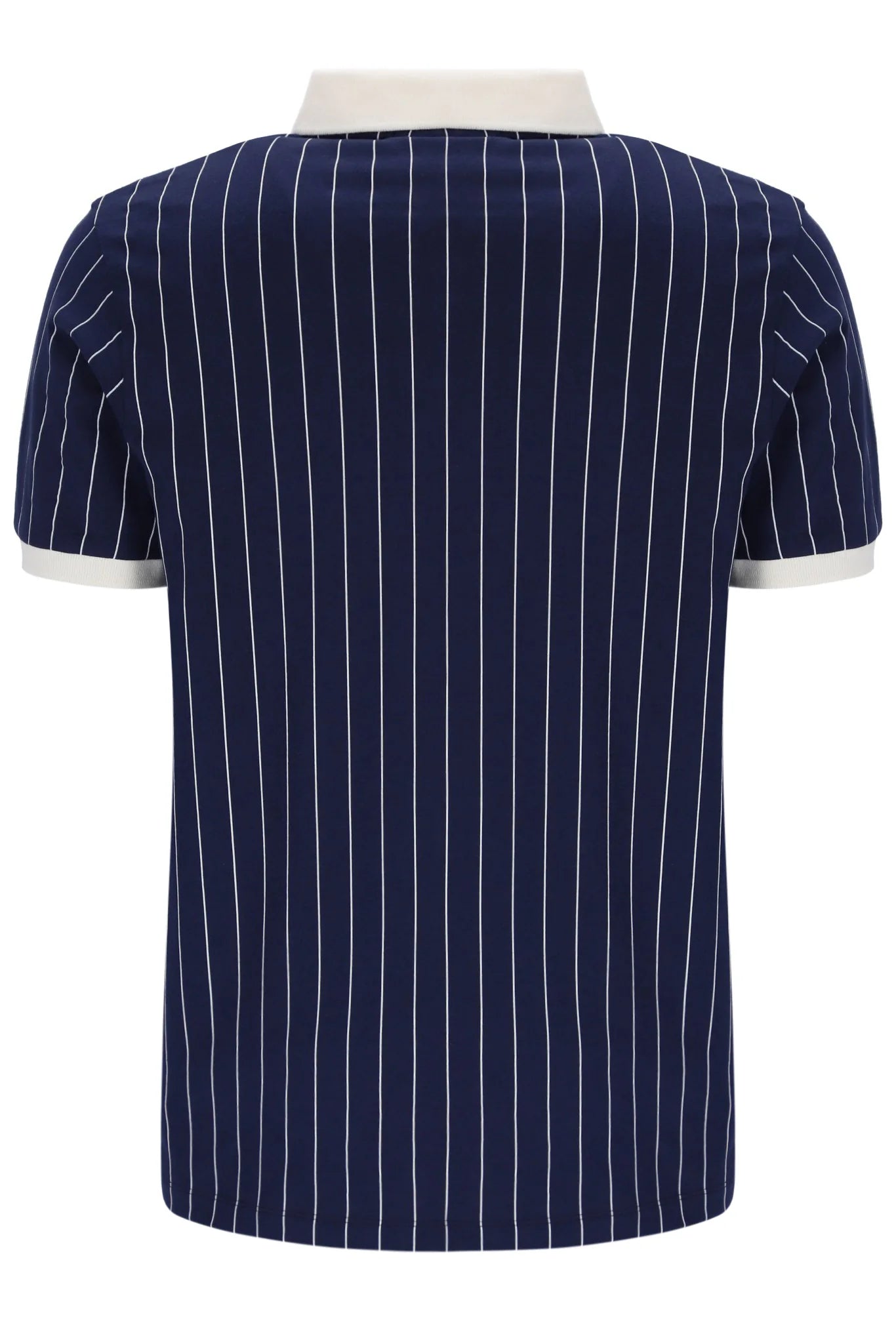 Fila Vintage Men's BB1 Classic Vintage Stripped Polo Shirt Fila Navy