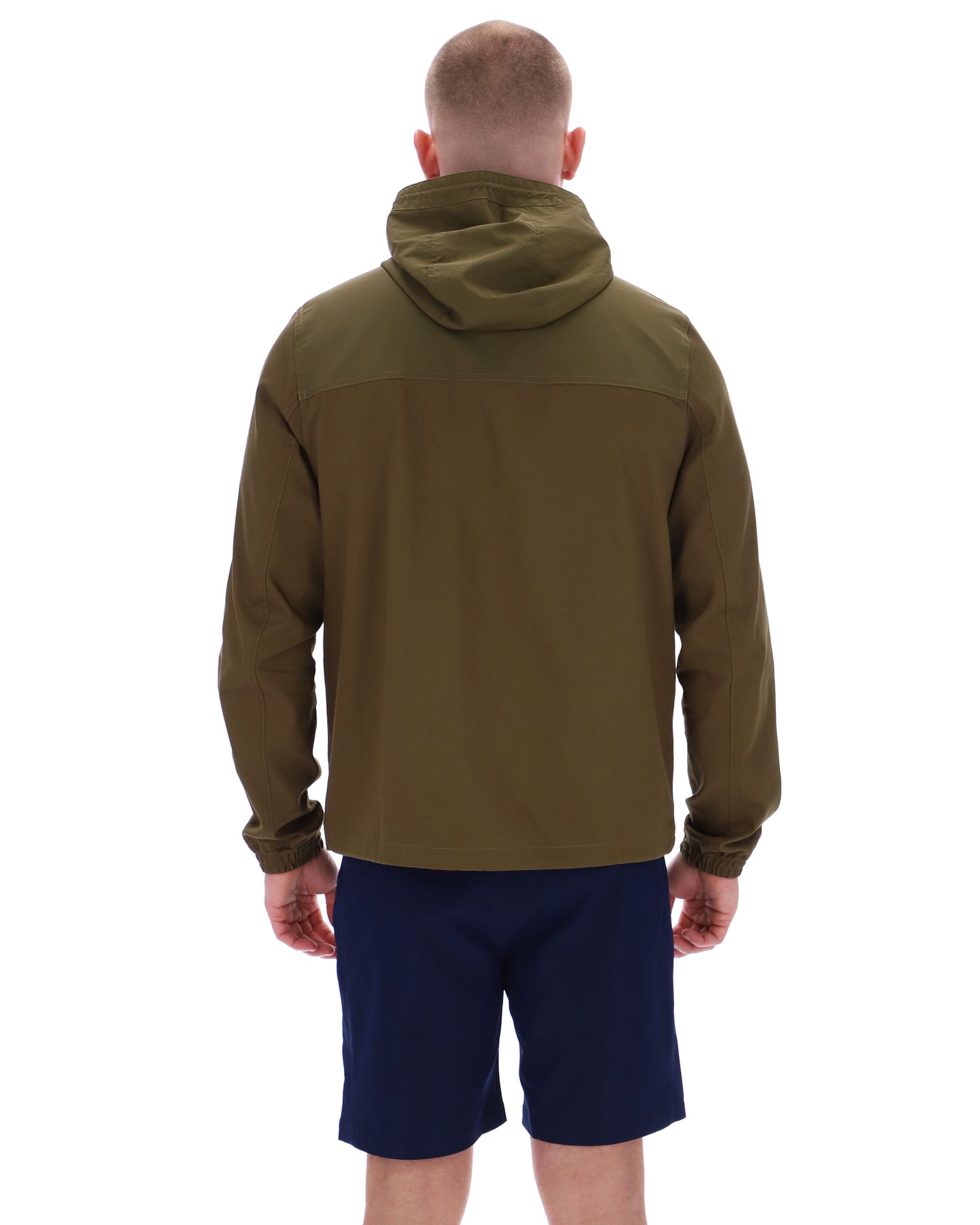 Sergio Tacchini Men's Calisti Hooden Jacket Dark Olive