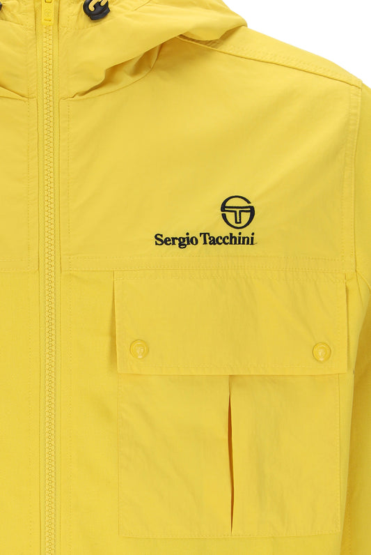 Sergio Tacchini Men's Calisti Hooded Jacket Mango Mint