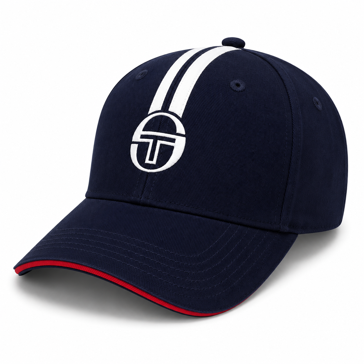 Sergio Tacchini Men's Cortona Baseball Cap Maritime Blue