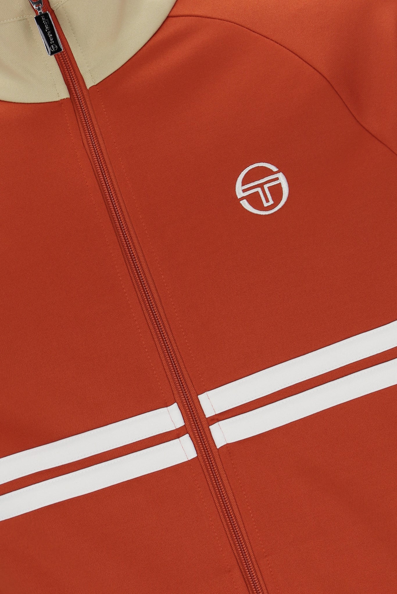 Sergio Tacchini Men's Dallas Track Top Rooibos Tea / Mojave Desert / Gardenia