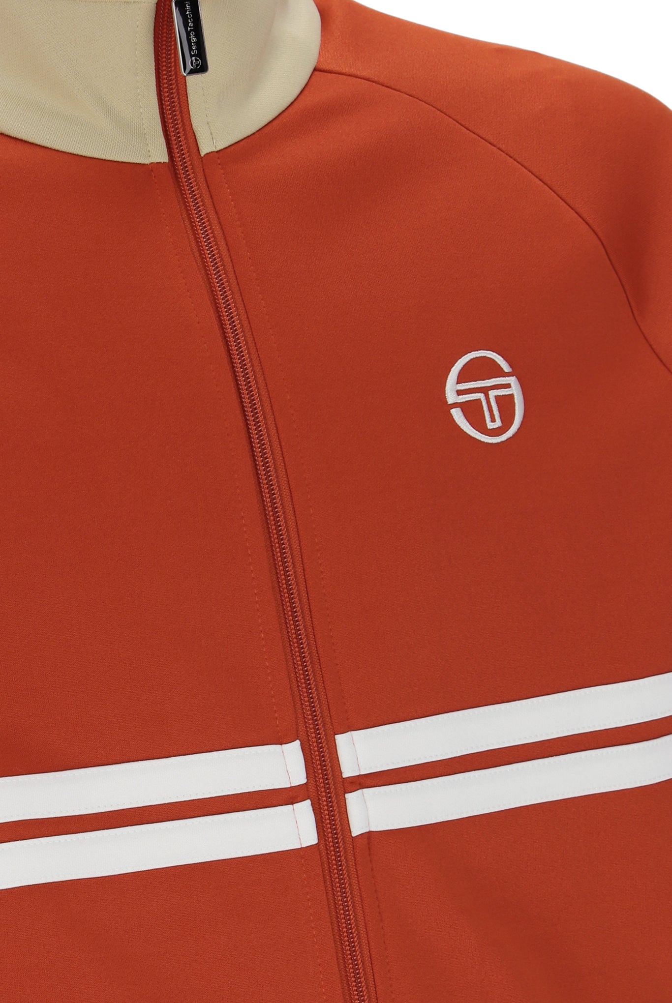 Sergio Tacchini Men's Dallas Track Top Rooibos Tea / Mojave Desert / Gardenia