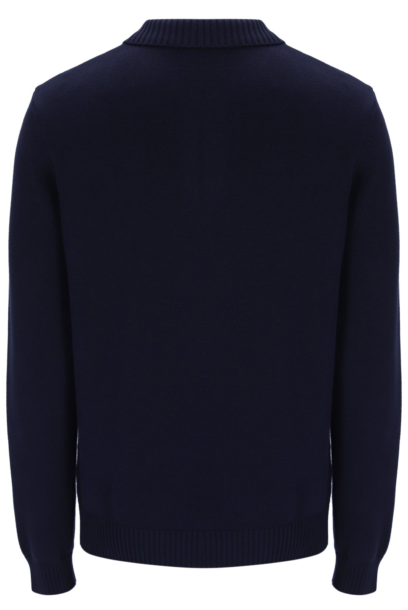 Sergio Tacchini Men's Damarindo Knitted Polo Shirt Maritime Blue / Gardenia