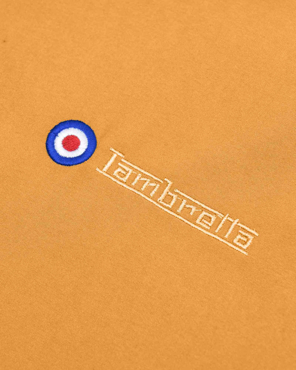 Lambretta Men's LMBBHH1 Shower Resistant Classic Harrington Jacket Mustard