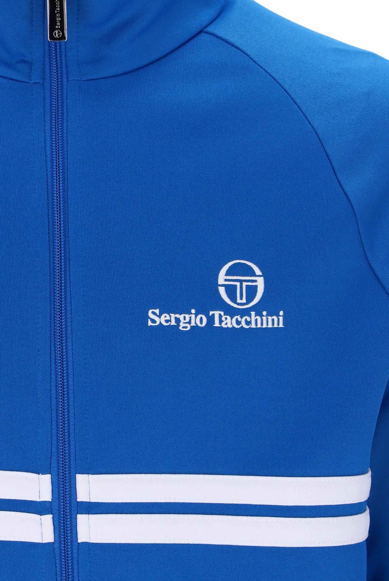 Sergio Tacchini Men's Dallas Track Top Princess Blue / White / Maritime Blue