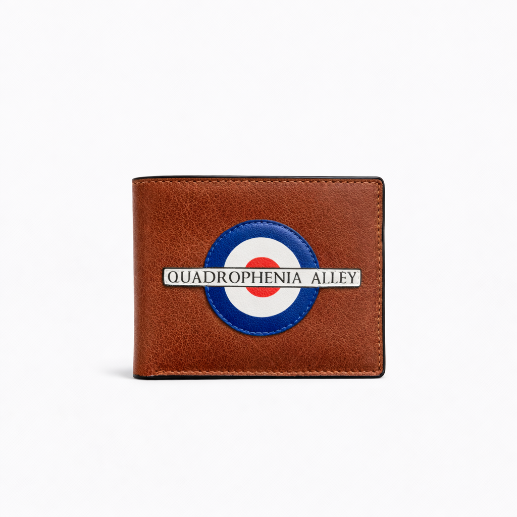 Quadrophenia Alley Branded Leather Wallet