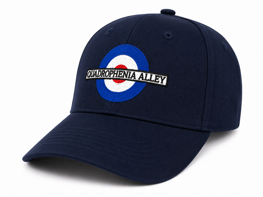 Quadrophenia Alley Men's Exclusive Baseball Cap Navy Blue