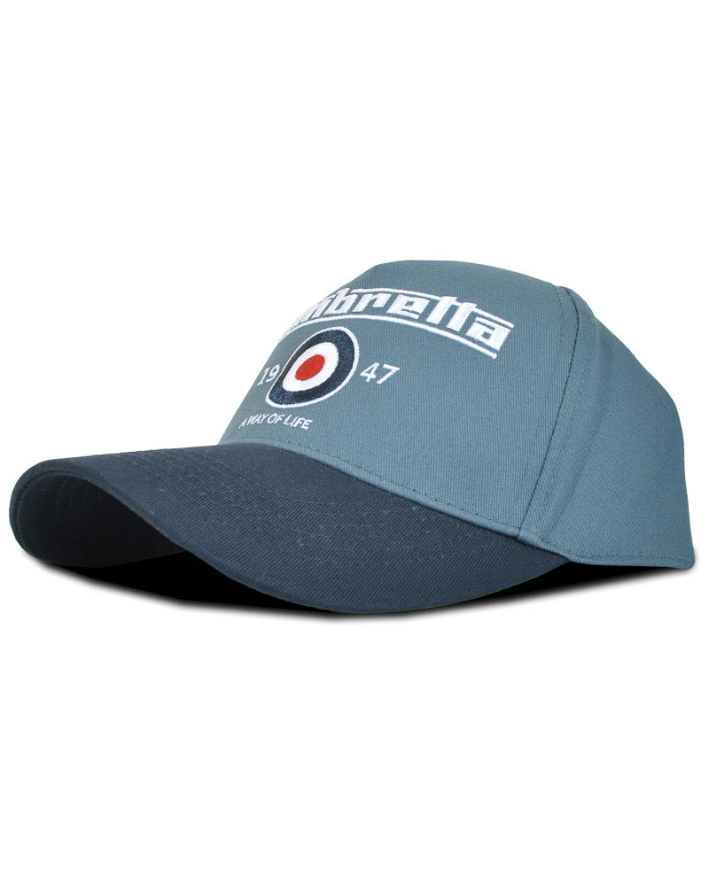 Lambretta Men's SS1331 Classic Baseball Cap Dark Blue