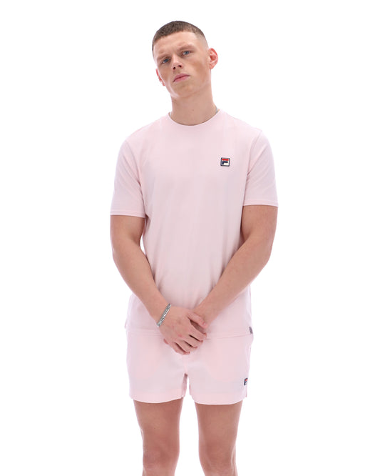 Fila Vintage Men's Sunny Essential T-Shirt Pale Lilac