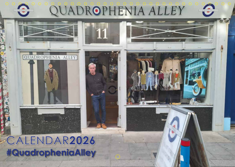 Quadrophenia Alley Exclusive 2026 Calendar