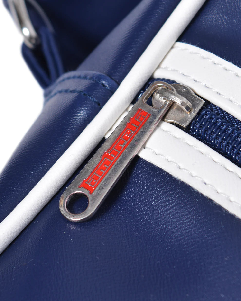 Lambretta Men's T20076 Racing Stripe Flight Bag Navy