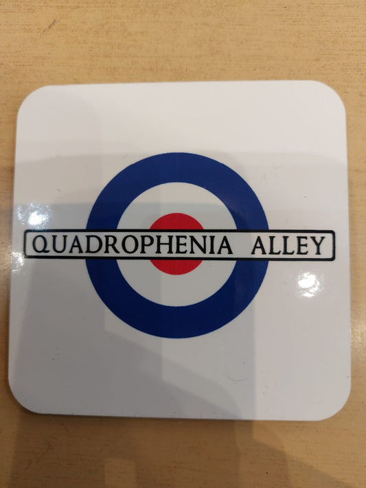 Quadrophenia Alley Exclusive Set of 2 Square Coasters