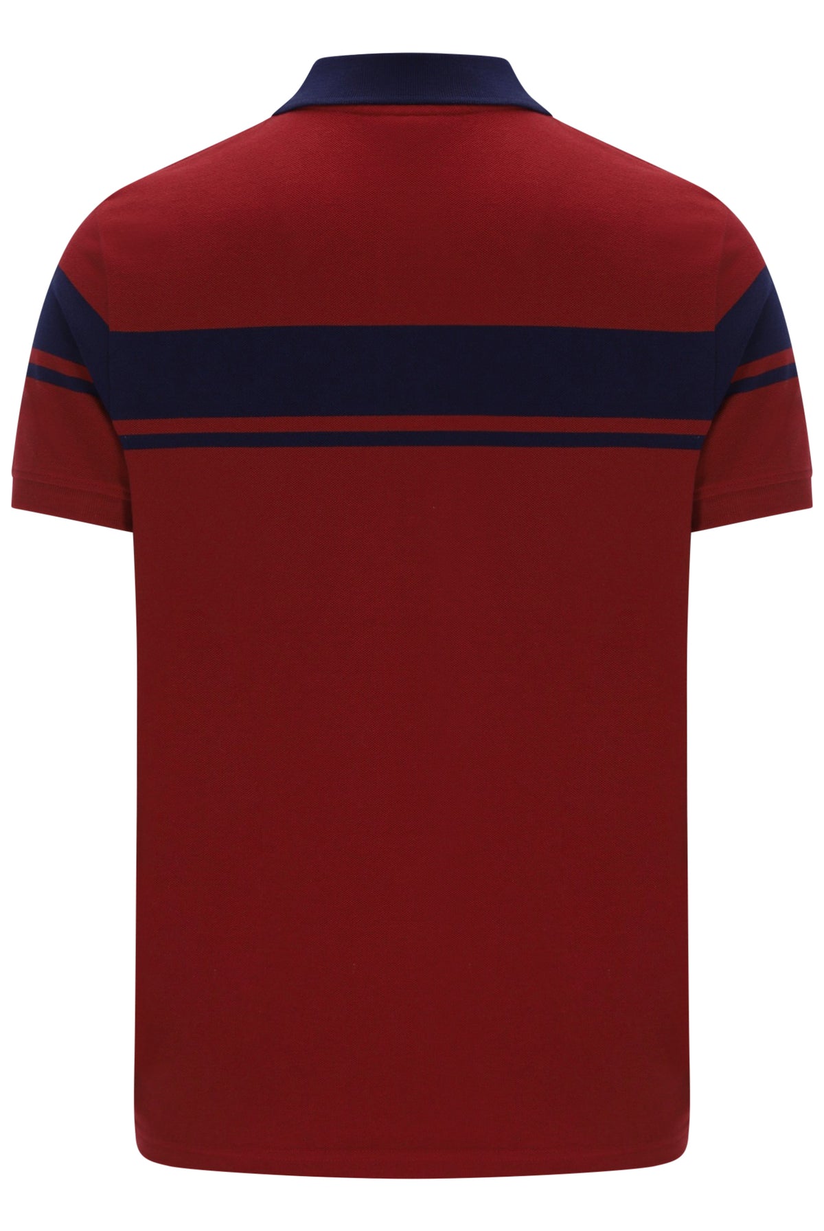 Sergio Tacchini STM14554 SS Young Line Polo Shirt Merlot / Maritime Blue