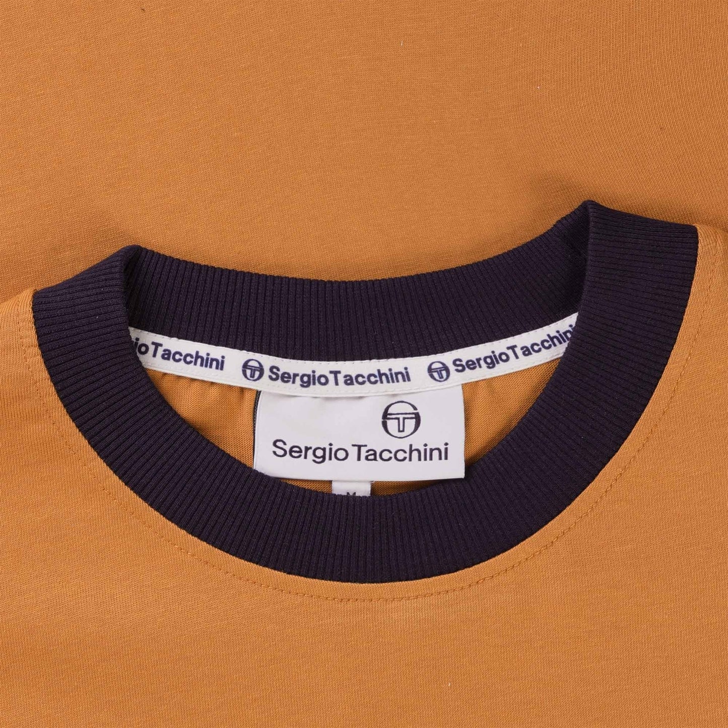 Sergio Tacchini Men's SS Supermac T Shirt Meerkat Brown