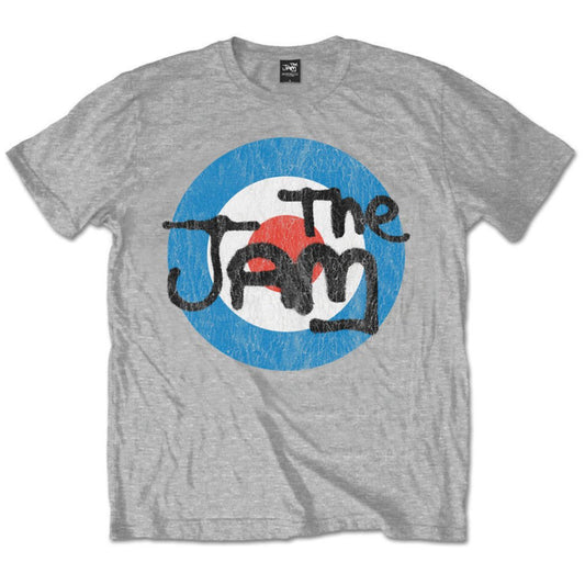 The Jam Official Vintage Logo T Shirt Grey