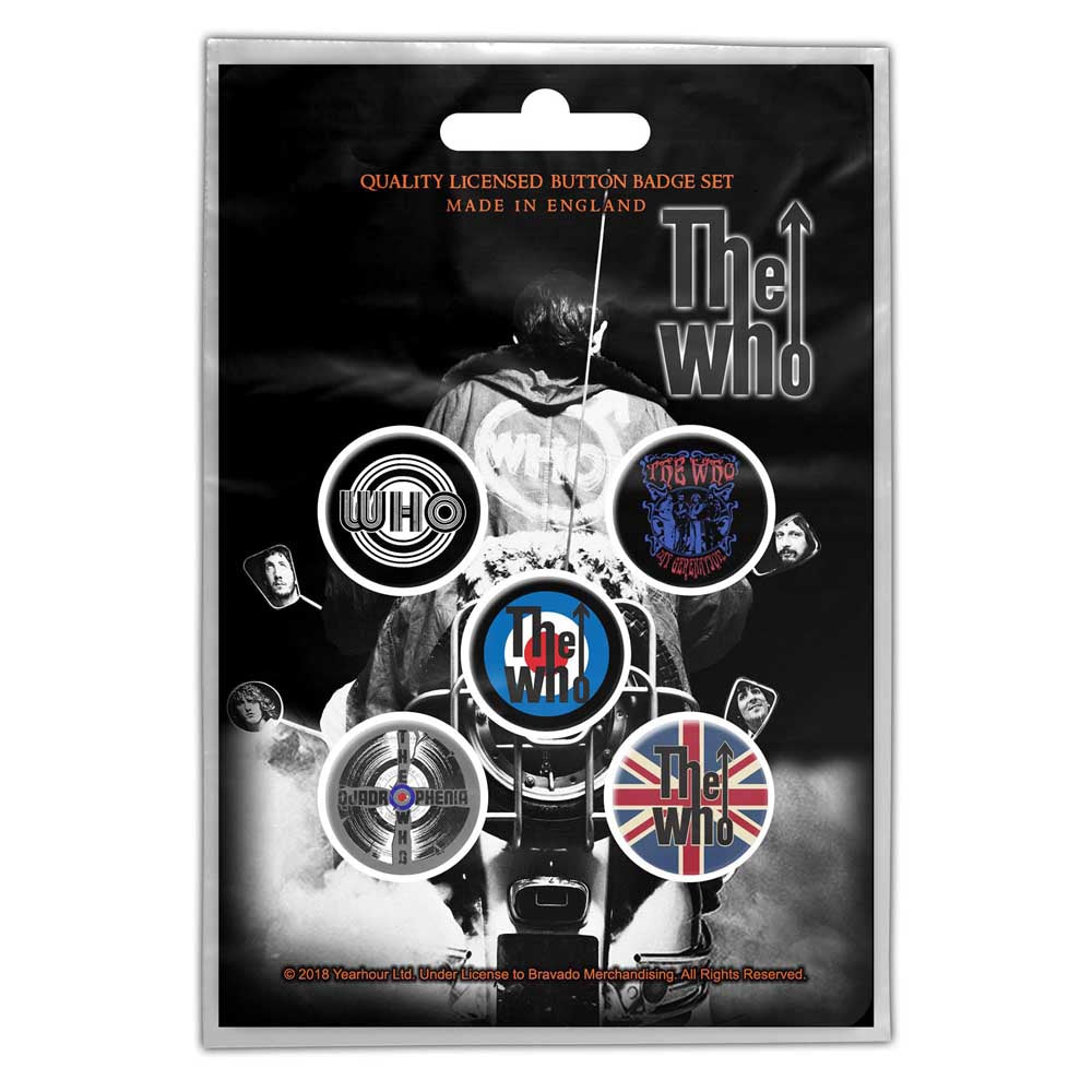 The Who band badges Gift