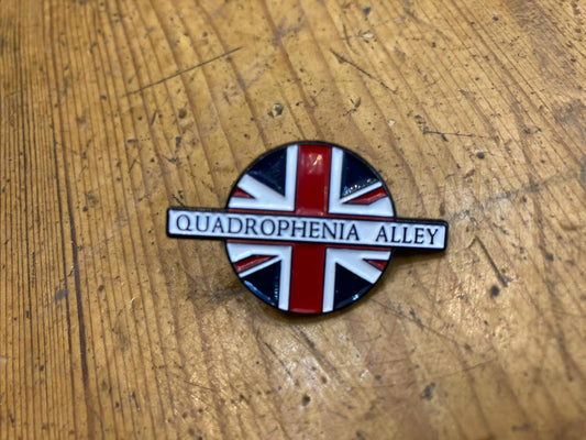 Quadrophenia Alley Union Jack Pin Badge