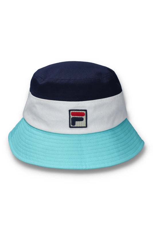 Fila Vintage Men's FHXF2207 Leader Bucket Hat Aruba Blue