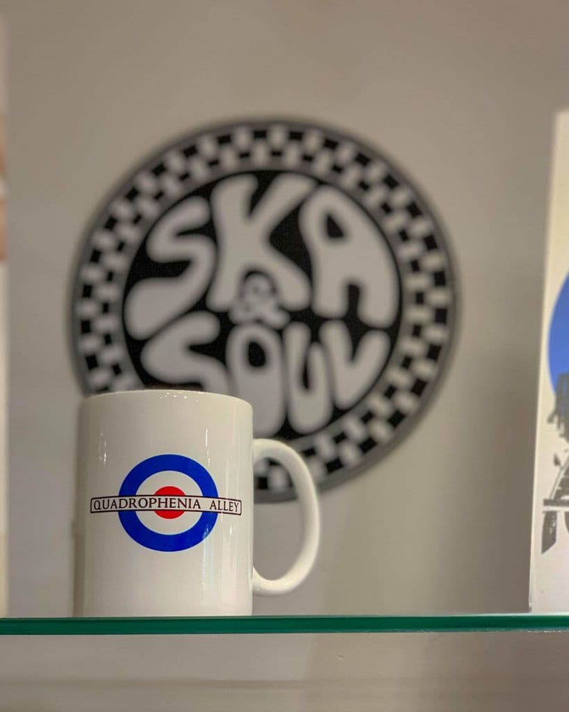 Quadrophenia Alley Mod Target Mug